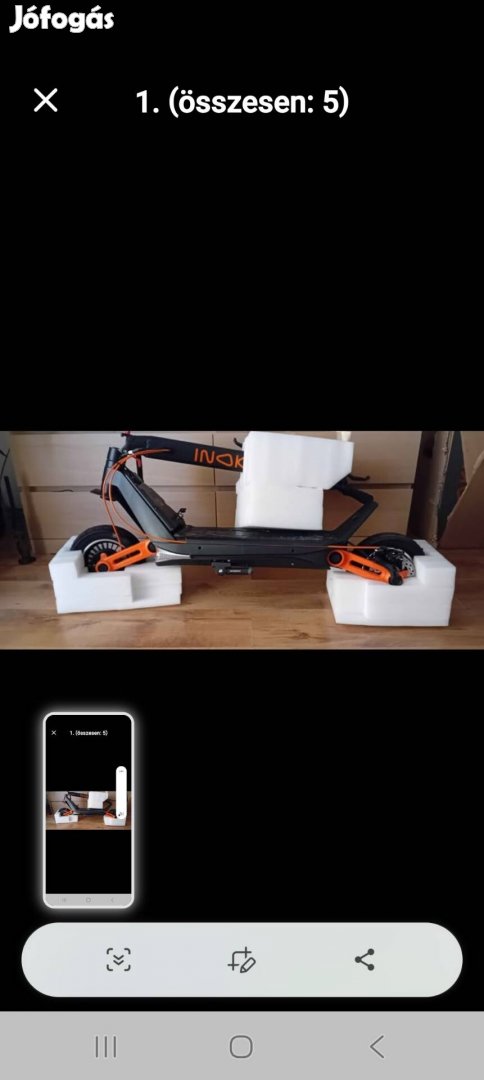 Inokim Ox super e- roller  új