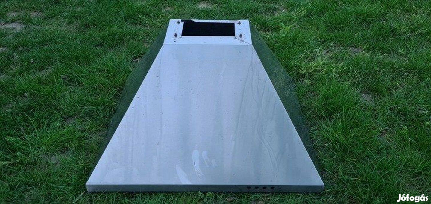 Inox AEG páraelszívó burkolat - ház