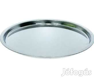 Inox Pizzatál 45cm-es 2587