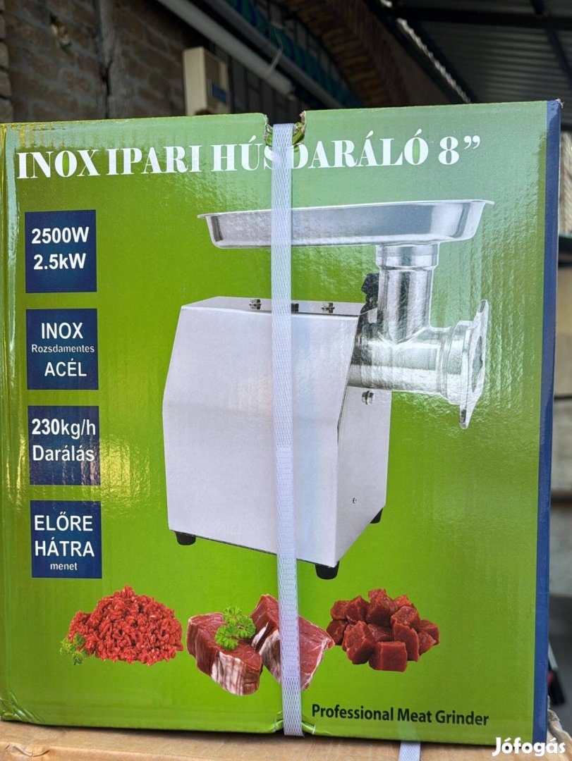 Inox  ipari húsdaraló 2500W