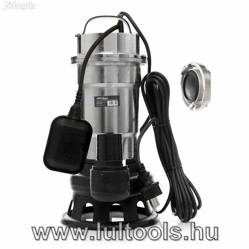 Inox darálós szennyvíz szivattyú 3100W (KD763)