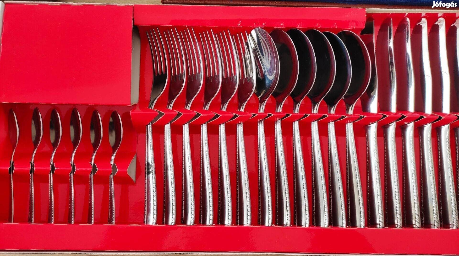 Inox evőeszközkészlet 24 db-os eladó