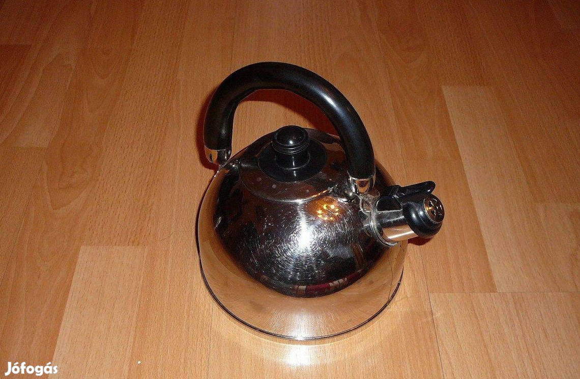Inox teafőző, teáskanna (2 literes) + inox citromfacsaró