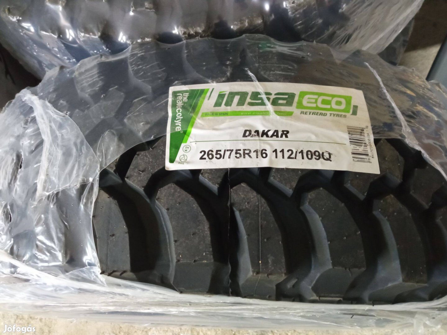 Insa Turbo Dakar MT 4 26575 R16 112 Q TL Új gumiabroncsok