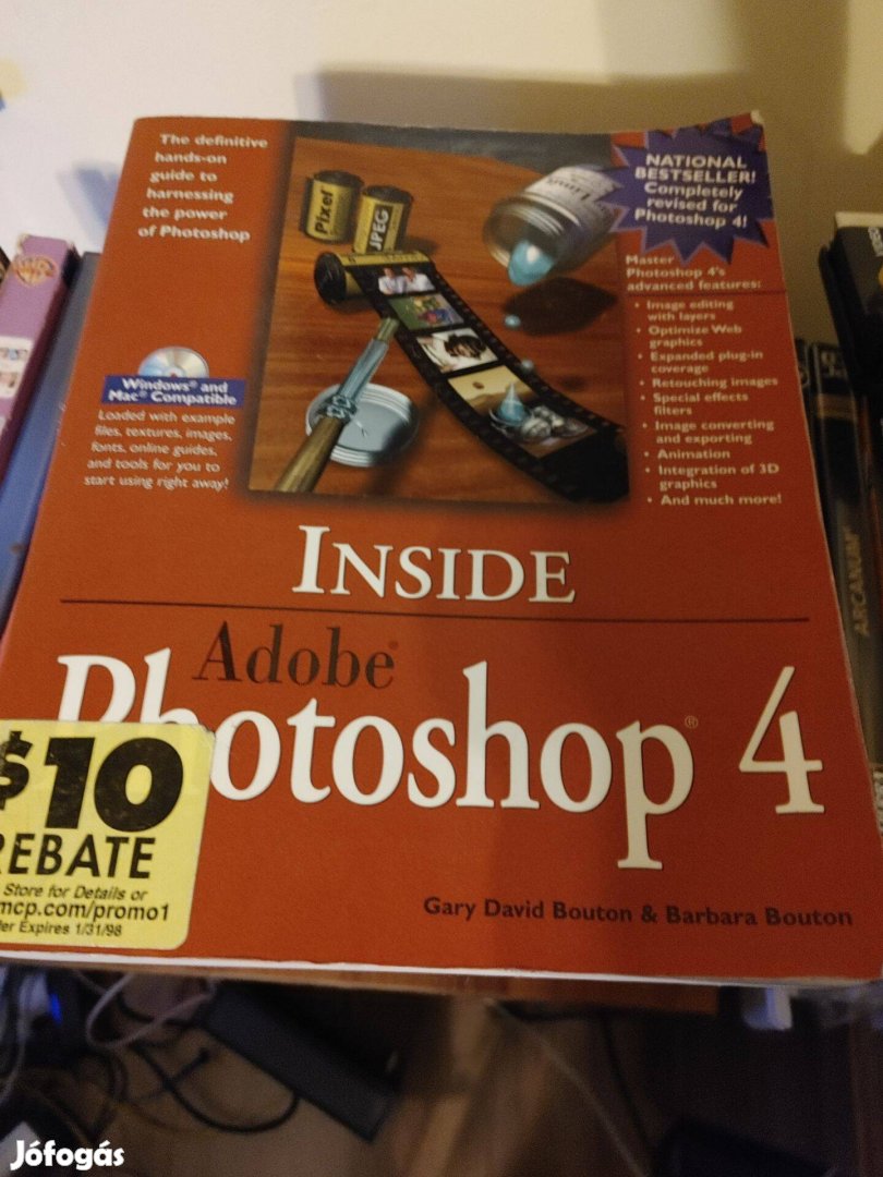 Inside Adobe photosshop 4 könyv