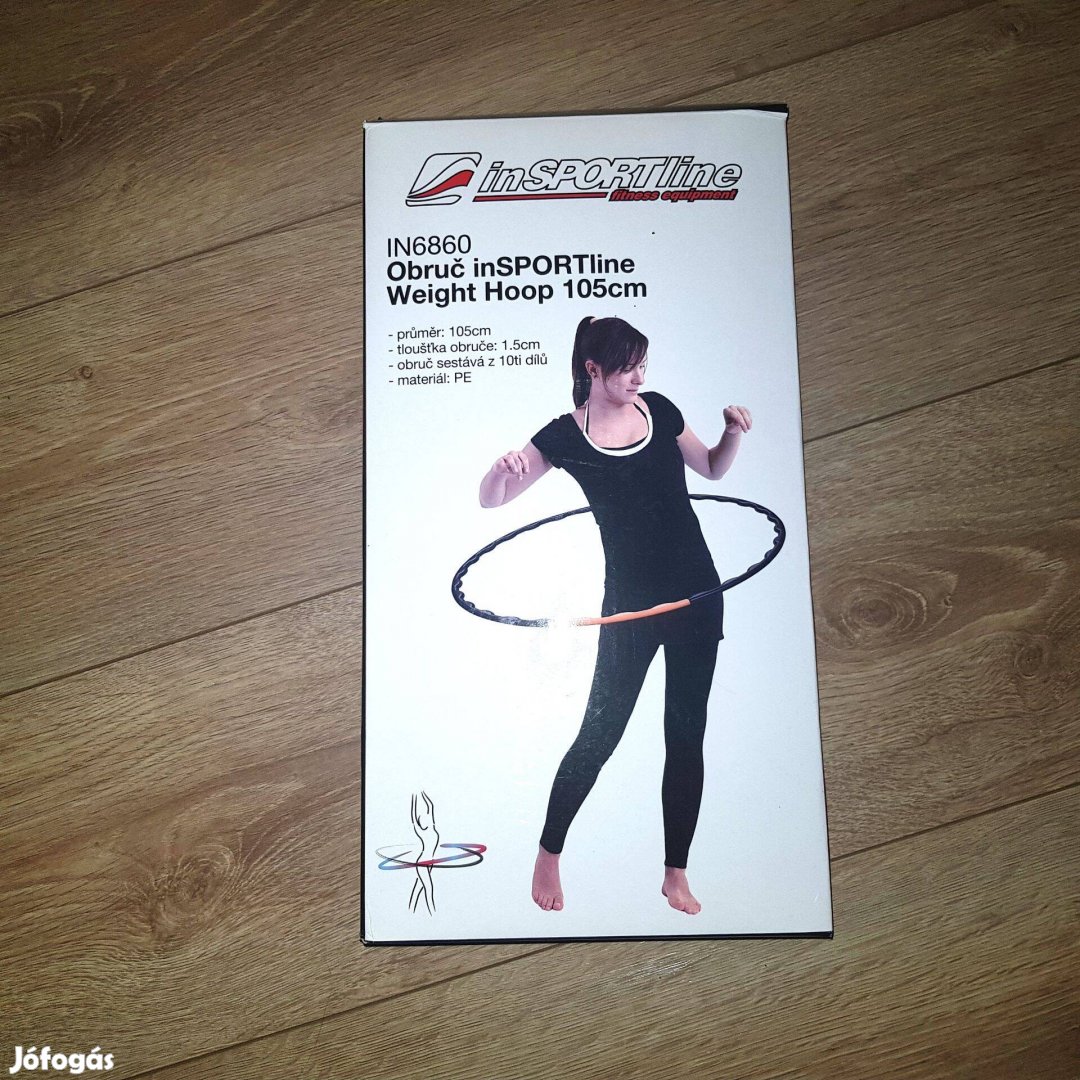 Insportline Weight Hoop hullahopp karika 105cm új
