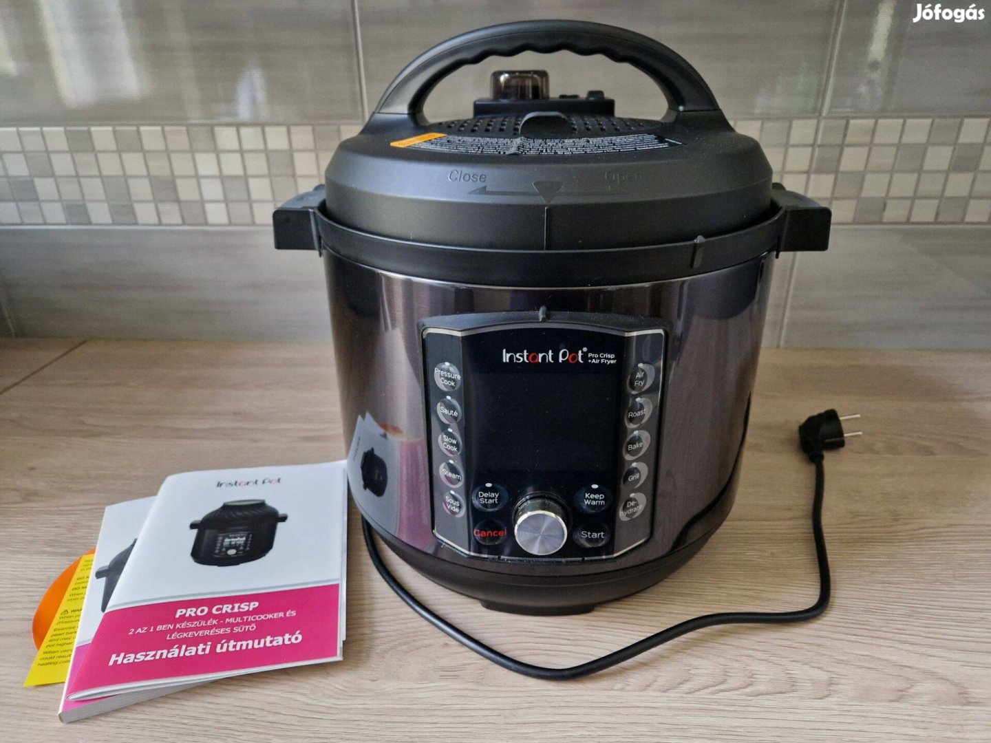 Instant Pot Pro Crisp 8 multifőző+air fryer