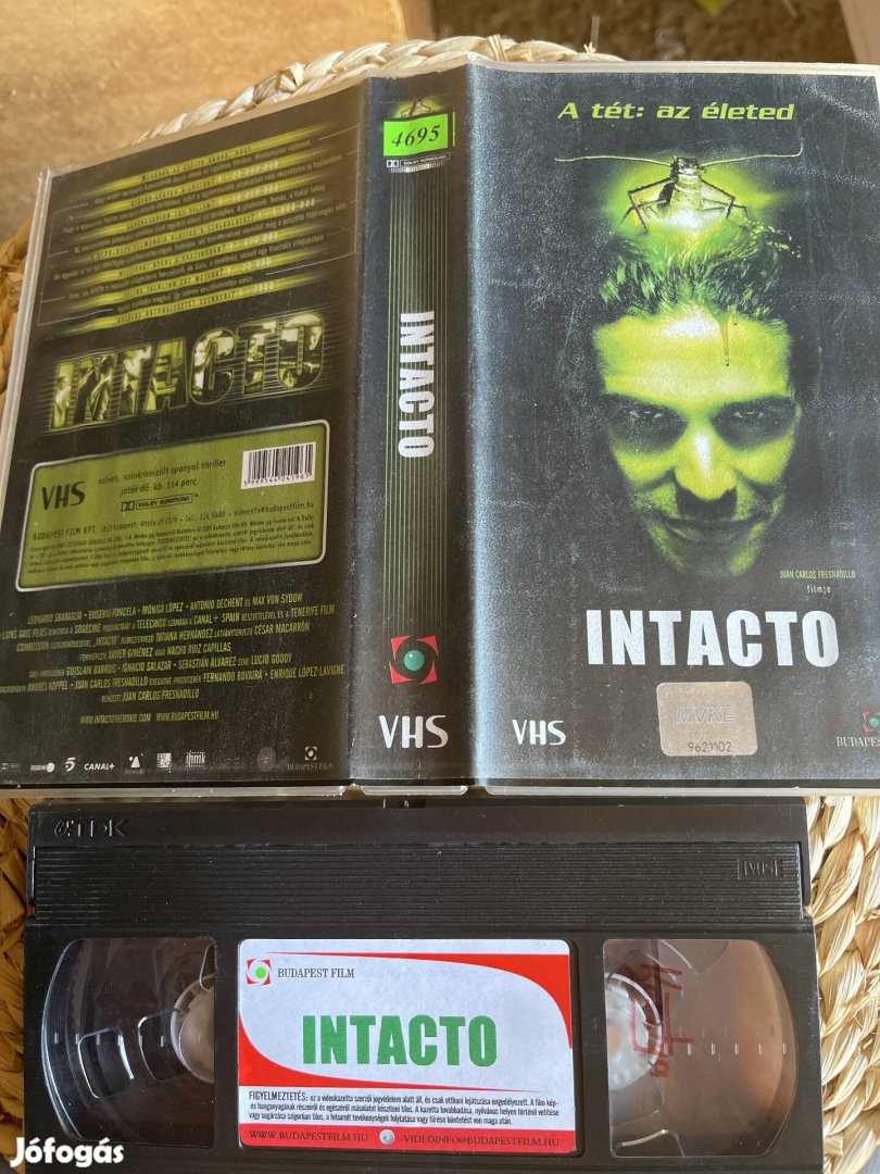 Intacto vhs.    