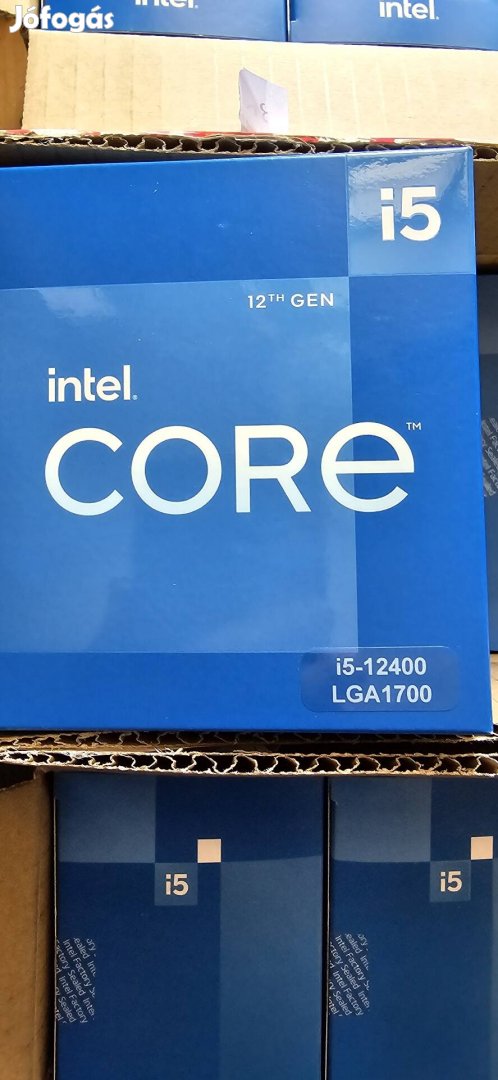 Intel 12400 processzor doboz eladó