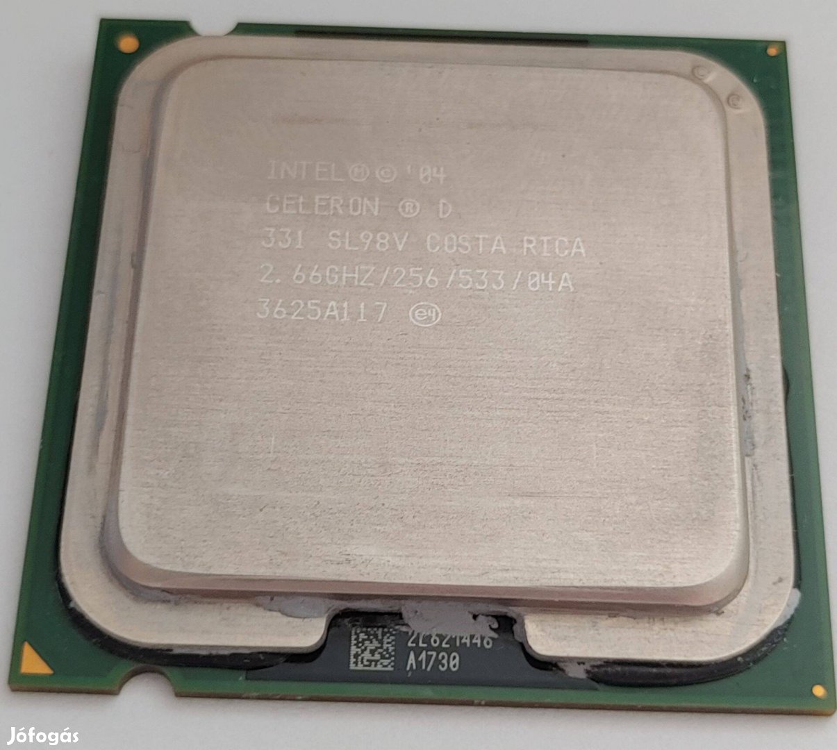 Intel Celeron D 331 CPU processzor LGA 775 foglalathoz