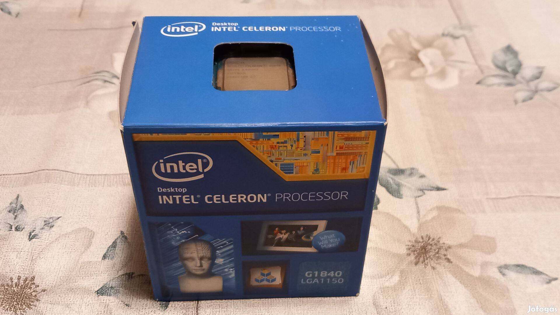 Intel Celeron G1840 Eredeti dobozában, hűtő nélkül