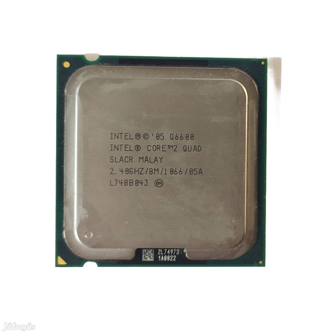 Intel Core2Quad Q6600 processzor 4x2.4GHz s775