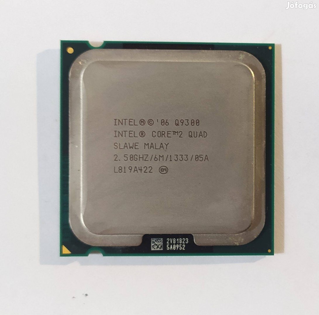 Intel Core2Quad Q9300 processzor 4x2.5GHz s775