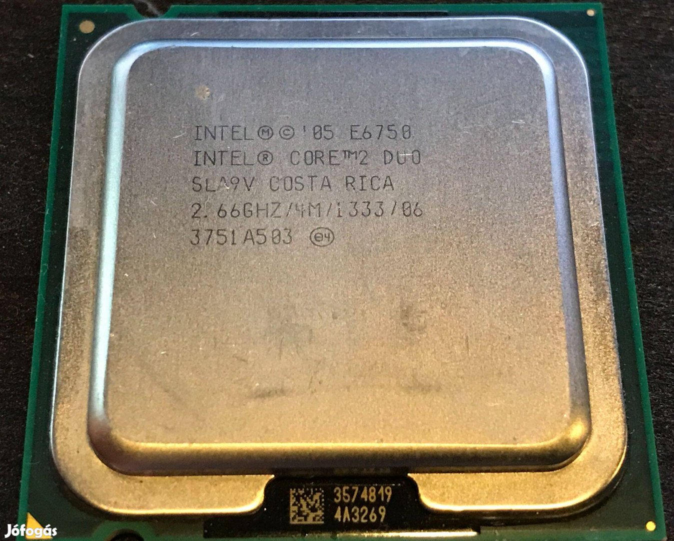 Intel Core2 Duo E6750 processzor eladó