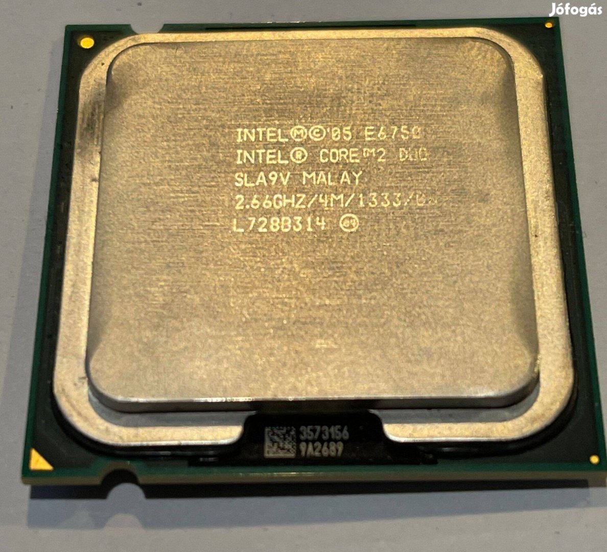 Intel Core2 Duo E6750 processzor eladó