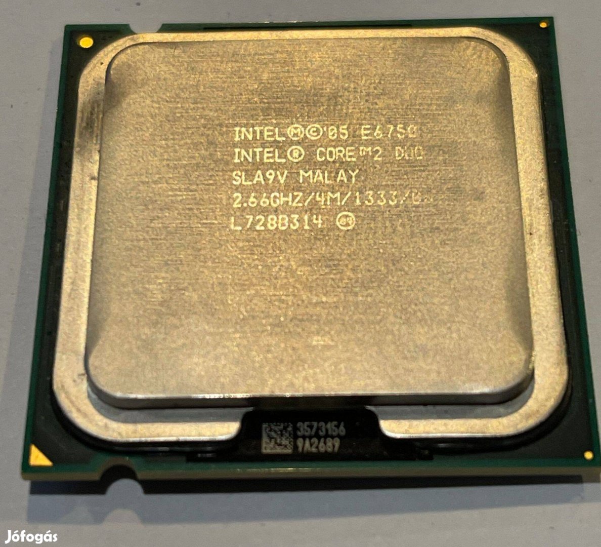 Intel Core2 Duo E6750 processzor eladó