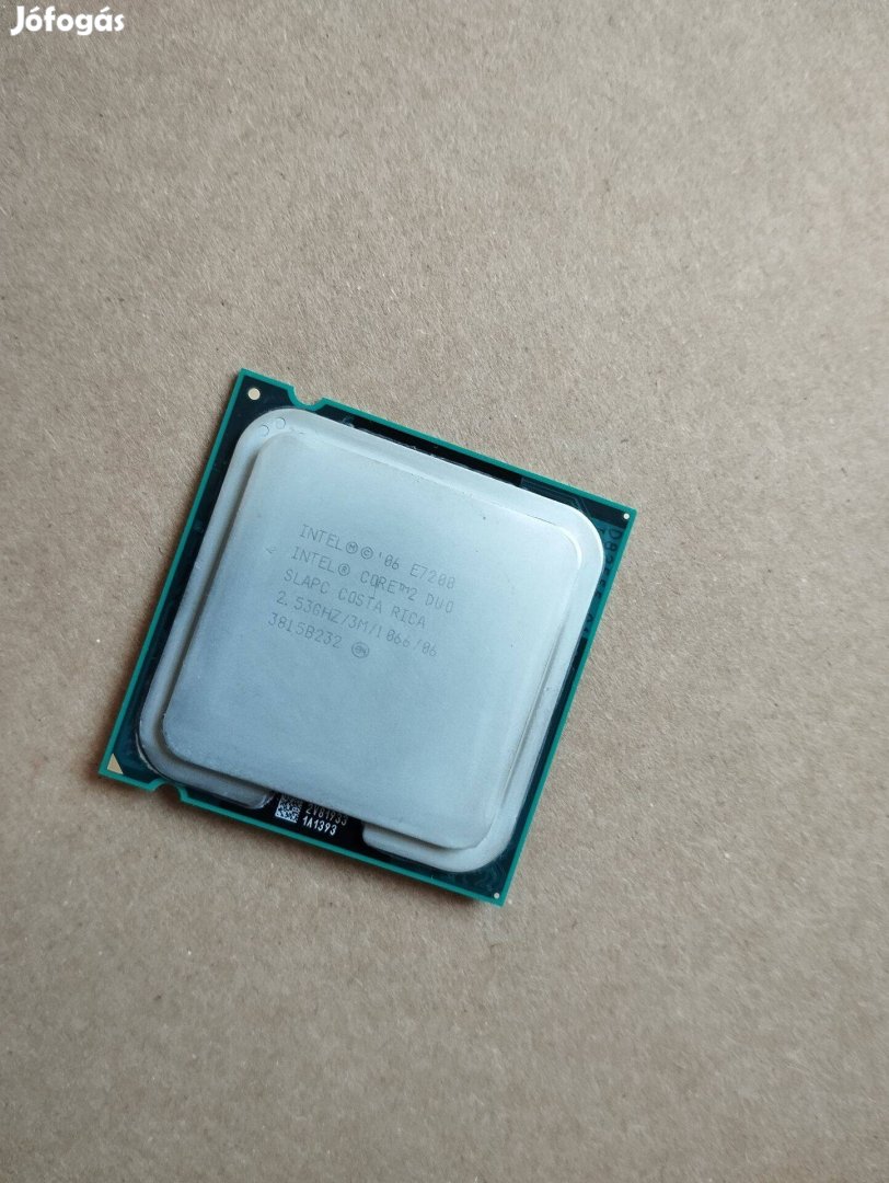 Intel Core 2 Duo E7200 2.53GHz LGA775 Processzor