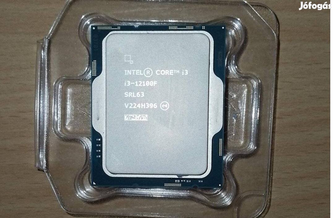 Intel Core i3-12100F gyári hűtővel
