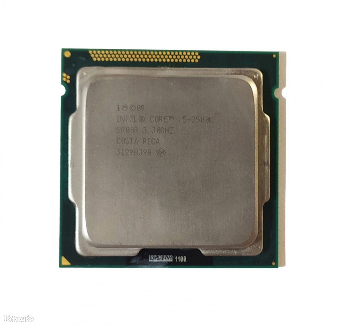 Intel Core i5-2500K processzor 4x3.3GHz s1155