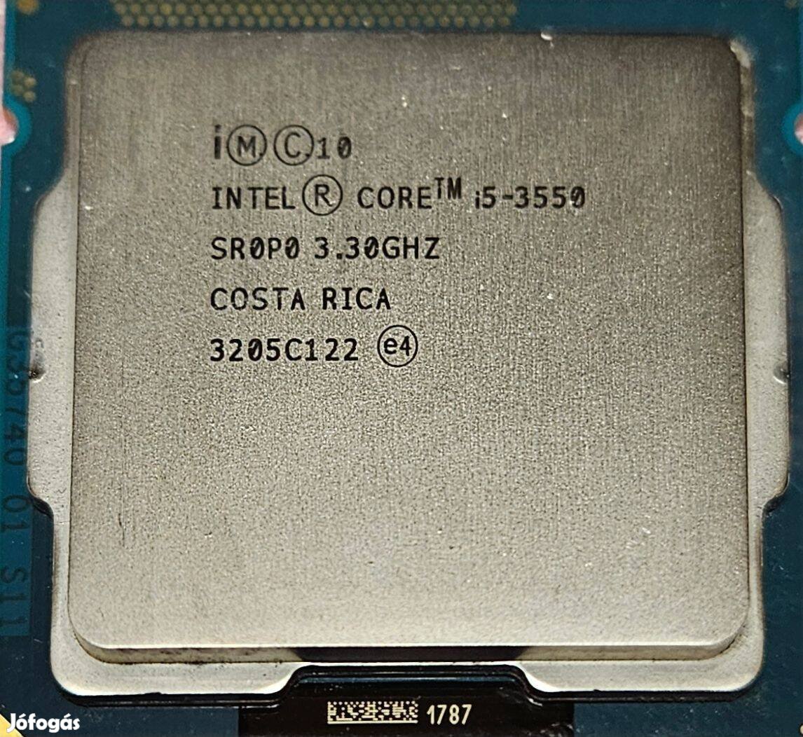 Intel Core i5-3550 használt CPU