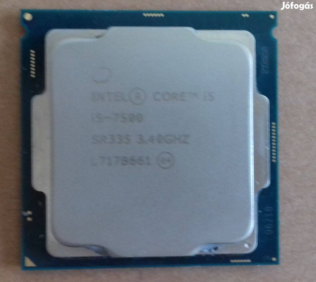 Intel Core i5-7500 lga1151 processzor eladó