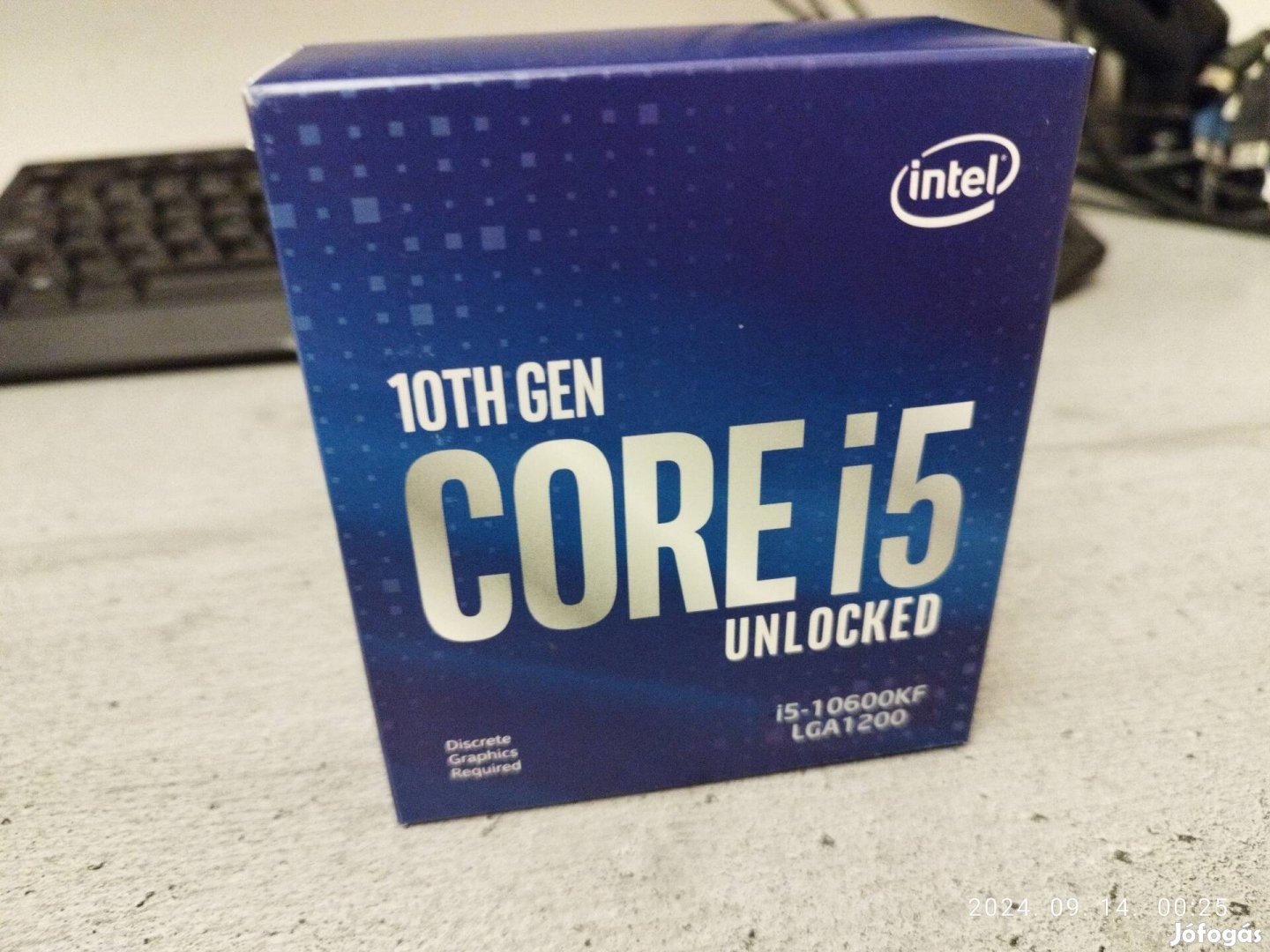 Intel Core i5 - 10600KF CPU/processzor (LGA1200)