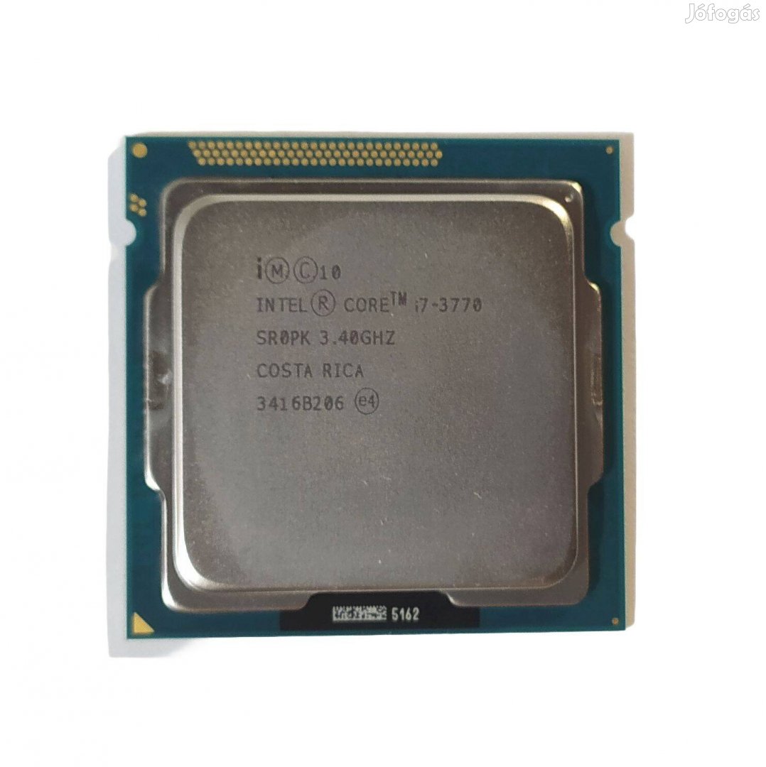 Intel Core i7-3770 processzor 4x3.4GHz s1155