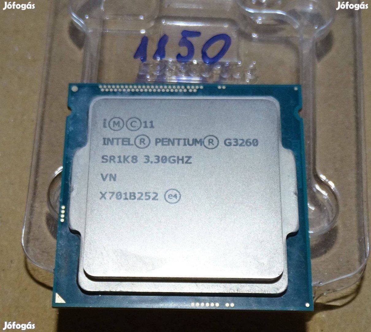 Intel G3260 3.3GHz processzor