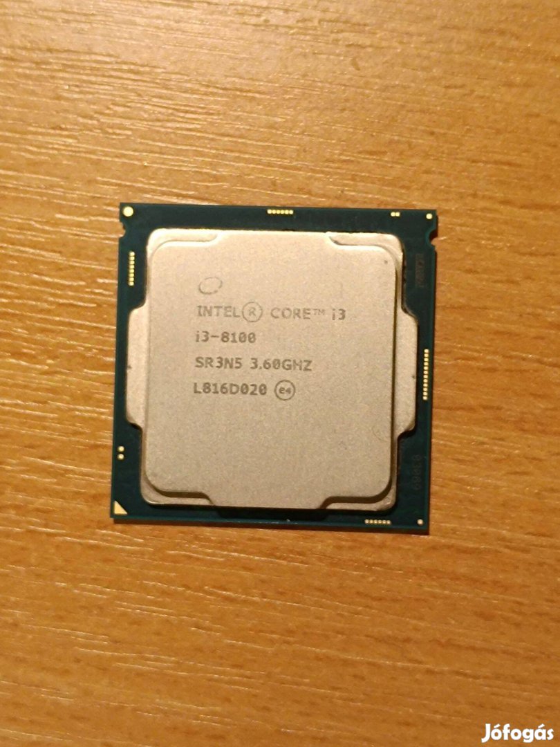 Intel I3-8100 processzor