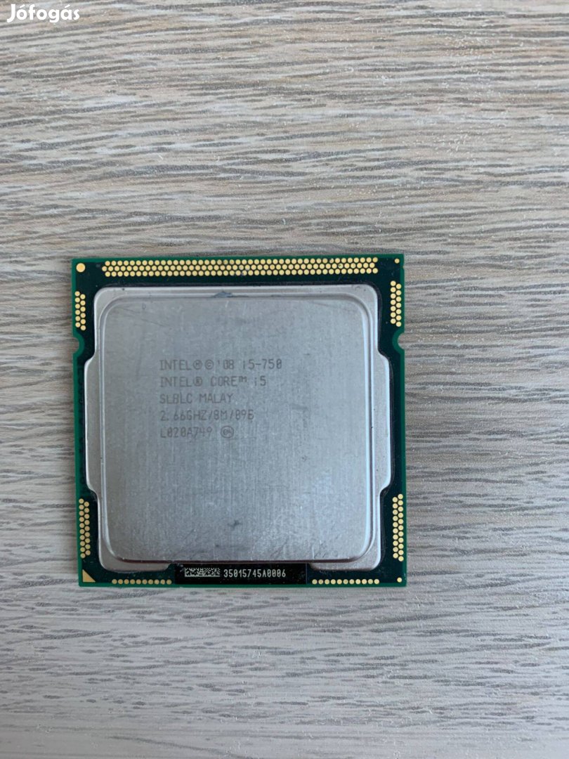 Intel I5 750 processzor socket 1156