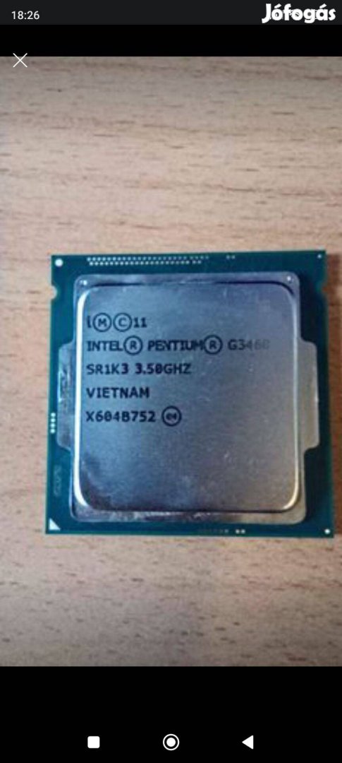 Intel Pentium G3460