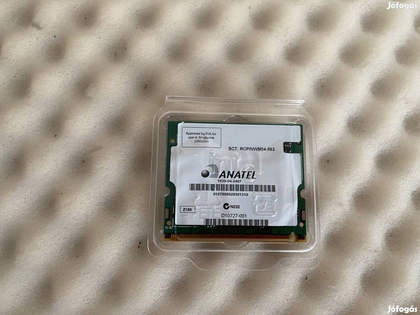 Intel Pro 2915 802.11 abG mini PCI D800 D810 D610 wiif kártya H8162