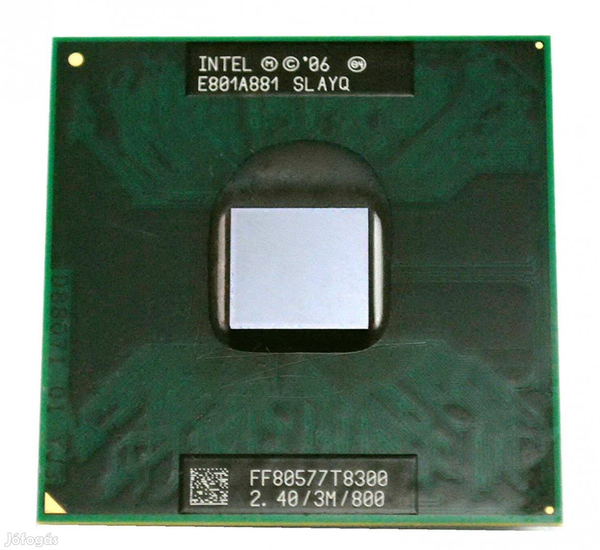 Intel T8300 M0 Slayq Core 2 Duo processzor 2.4Ghz 45nm 800 FSB Socketp