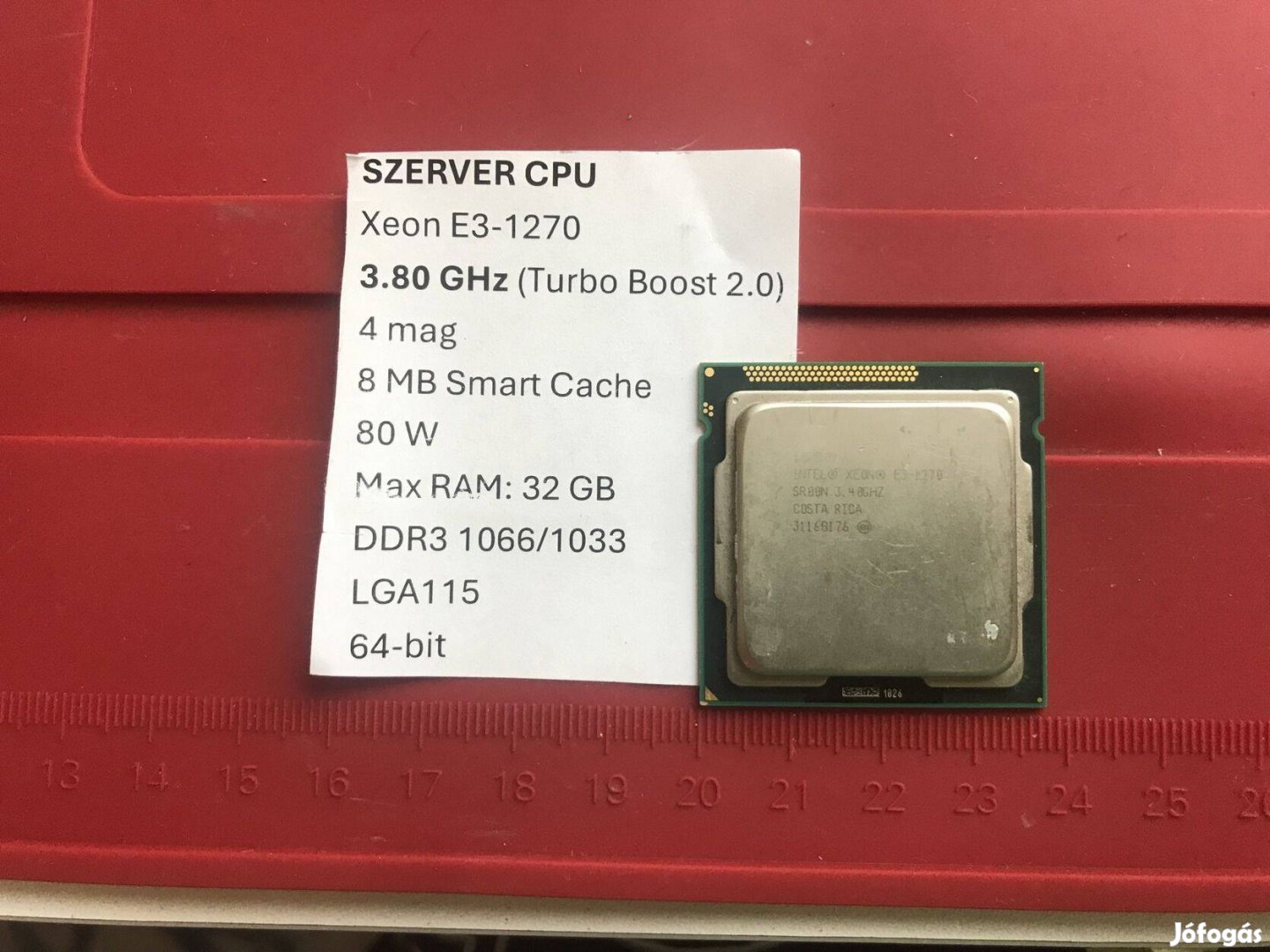 Intel Xeon procik - több féle - szerver procik