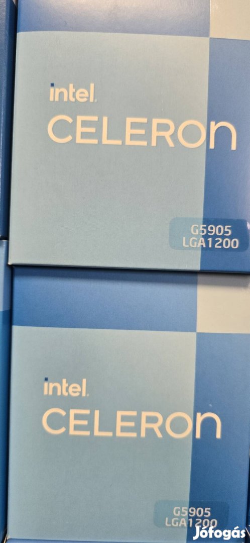 Intel celeron G5905 processzor +gyári hütő új