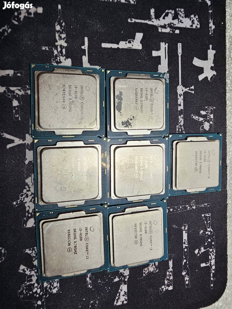 Intel core i3 6100 1151 processzor