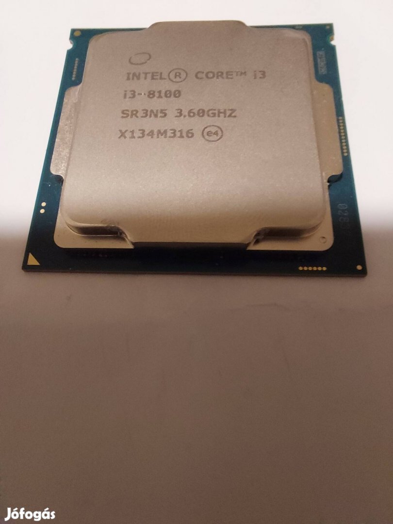 Intel core i3 8100 3.60 GHz eladó!