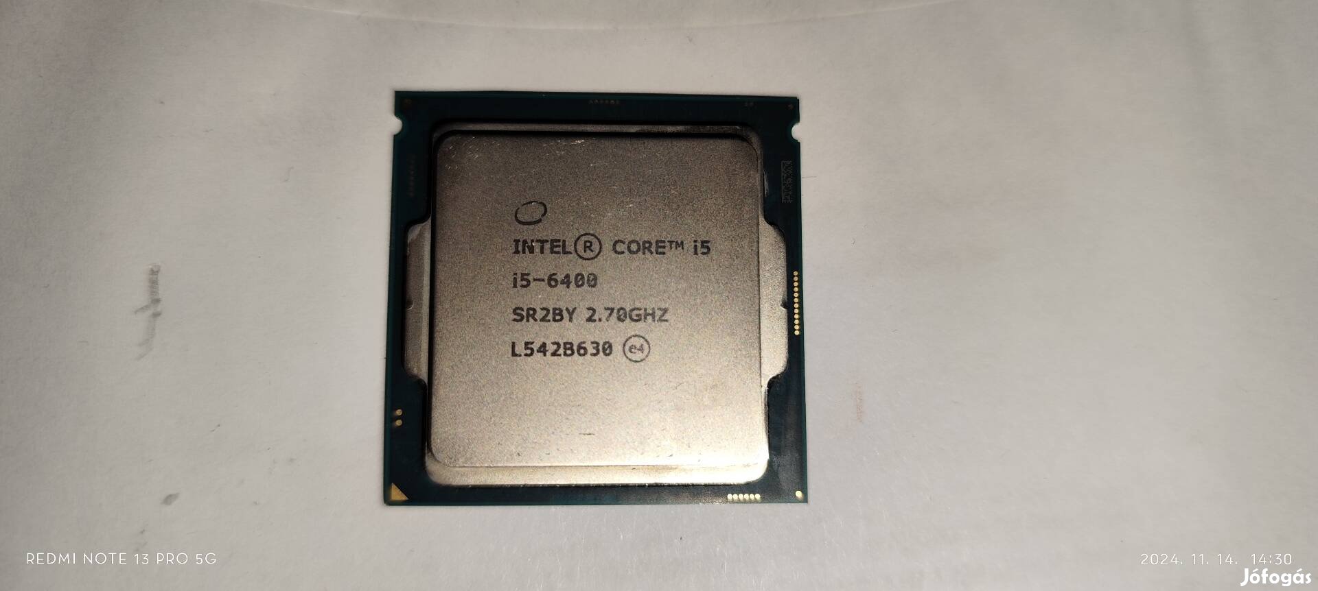 Intel csőre i5-6400 Hűtővel