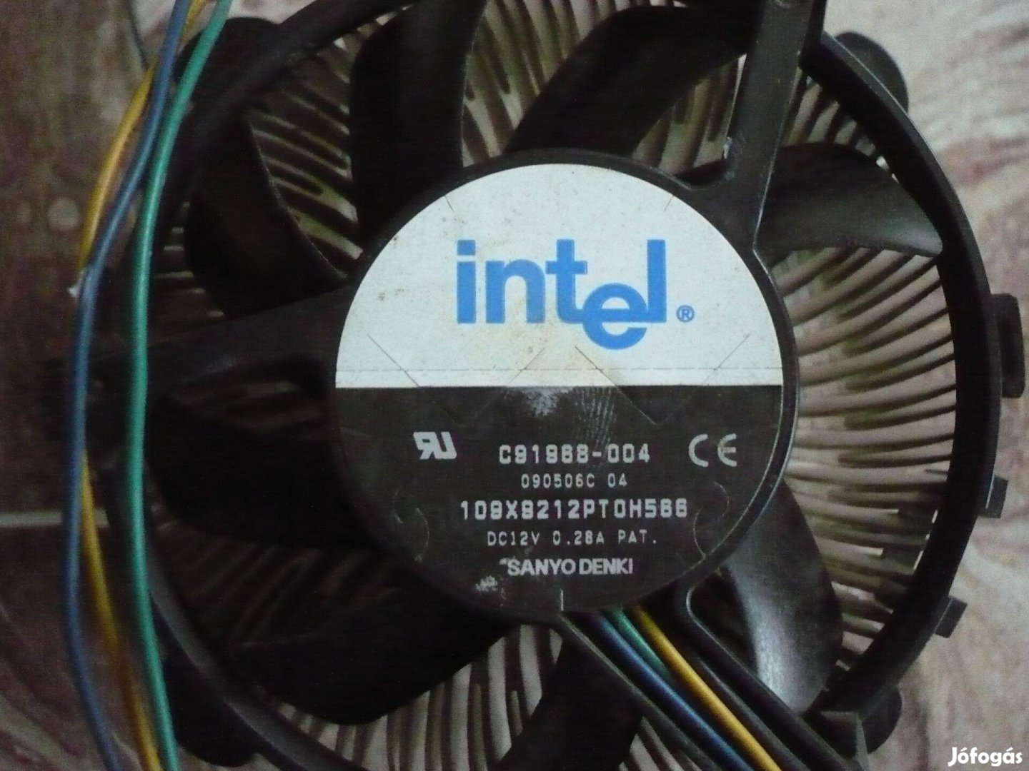 Intel hűtőborda és ventilátorhűtő C91988-004 Socket 775