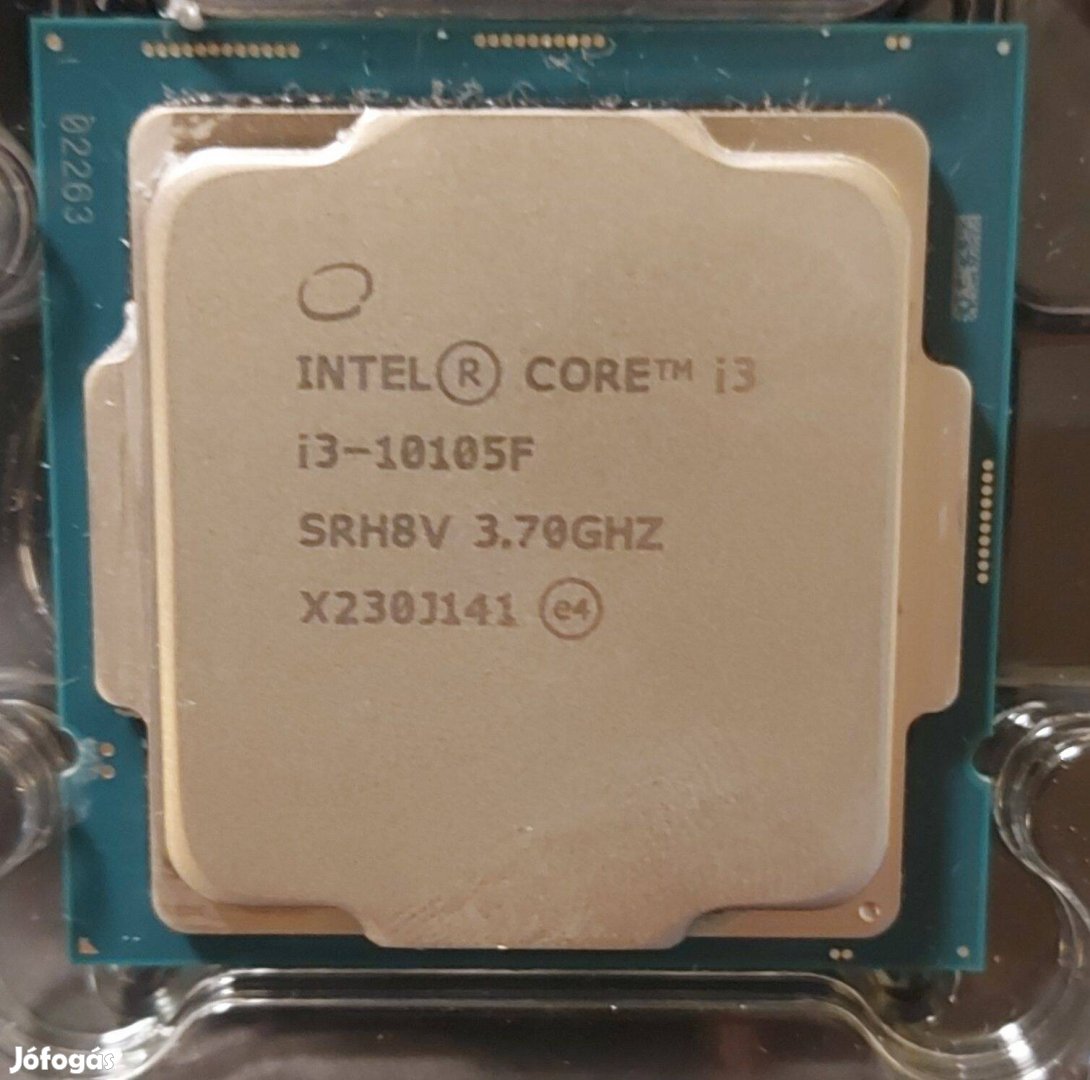 Intel i3 10105F processzor