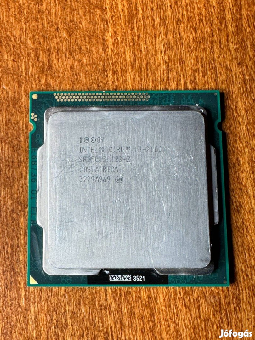Intel i3-2100 LGA1155-ös processzor eladó