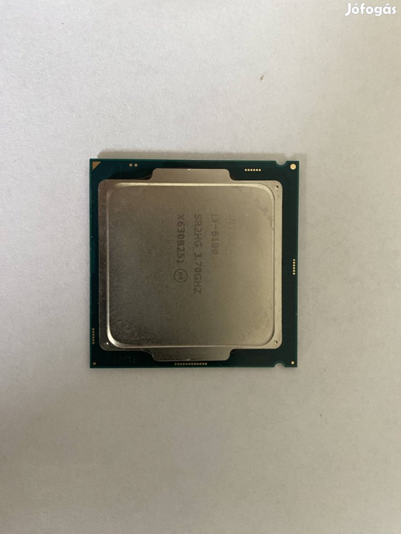 Intel i3-6100 3,7 GHz CPU