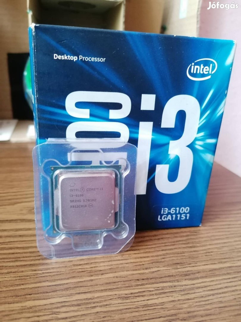 Intel i3-6100 eredeti dobozában