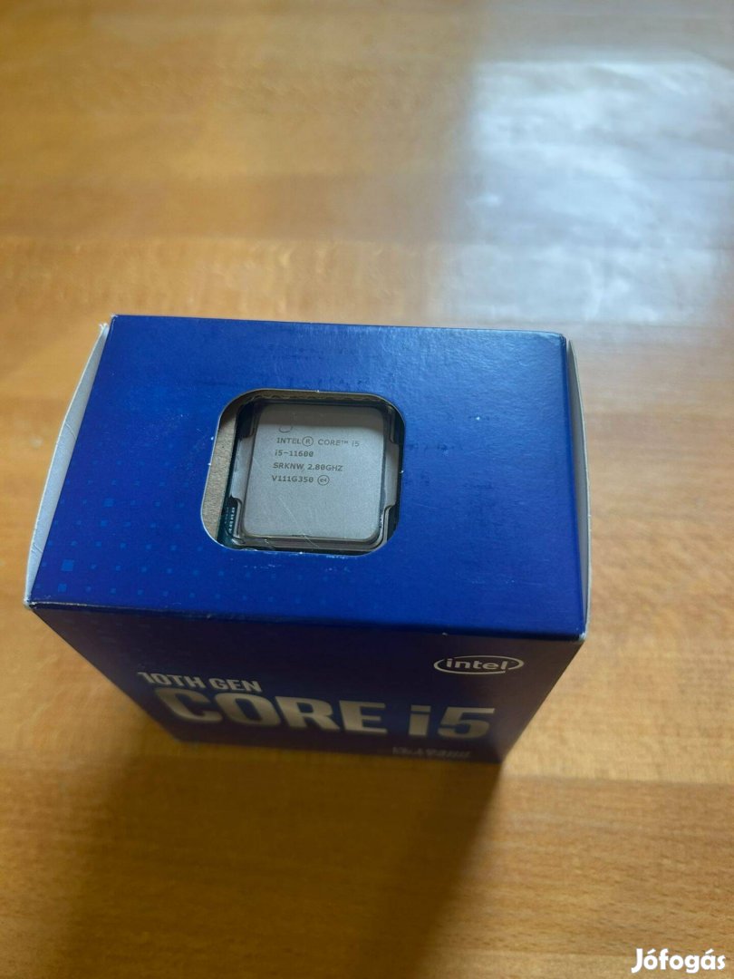 Intel i5 11600 hibátlan állapotú LGA 1200 foglalatú processzor dobozos
