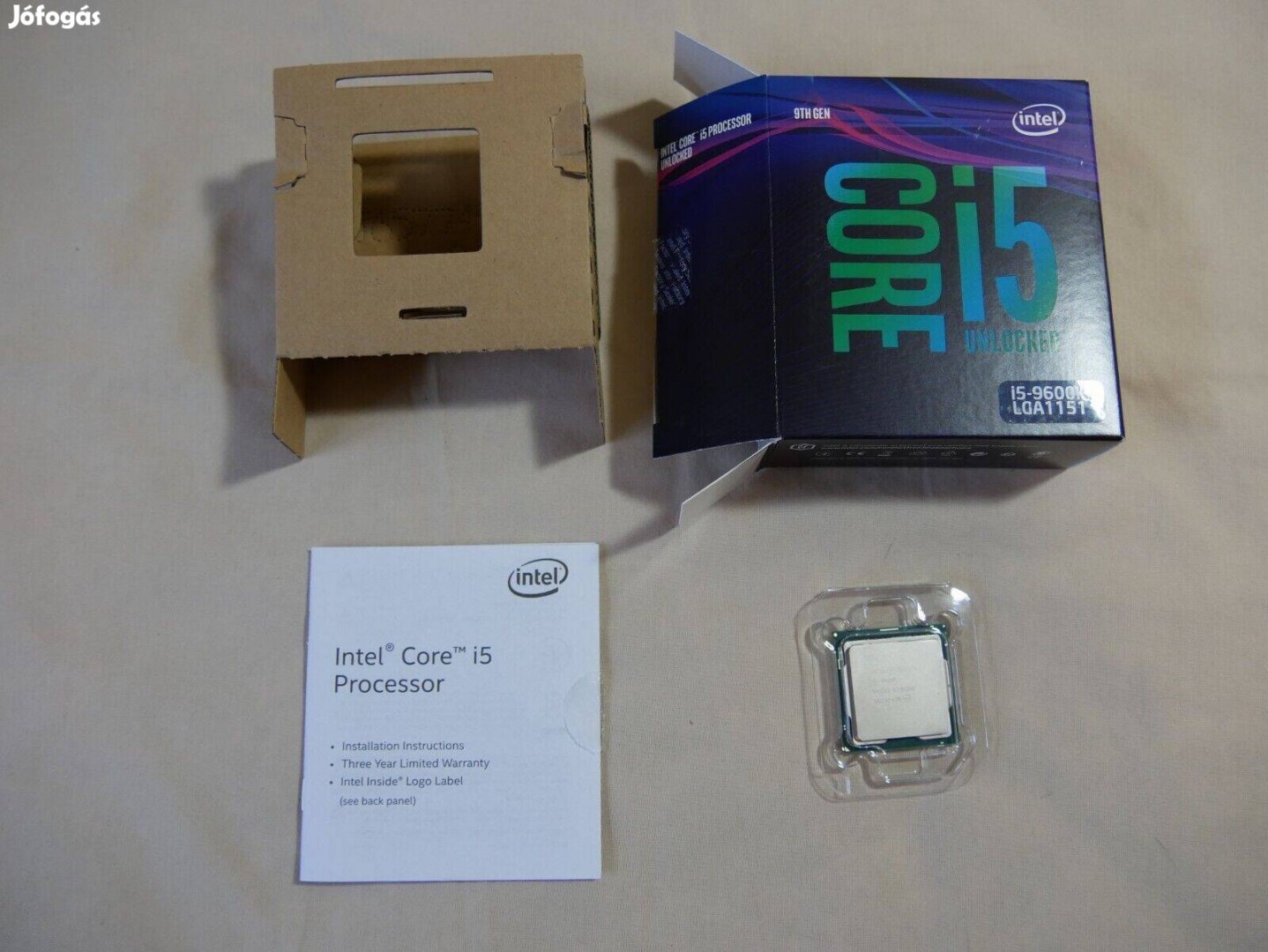 Intel i5-9600K CPU -Eladó i5 1151 Processzor