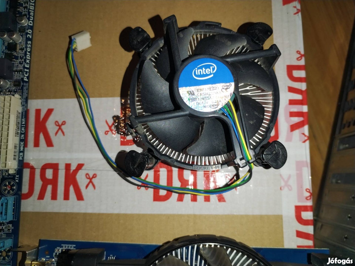 Intel processzor ventilátor