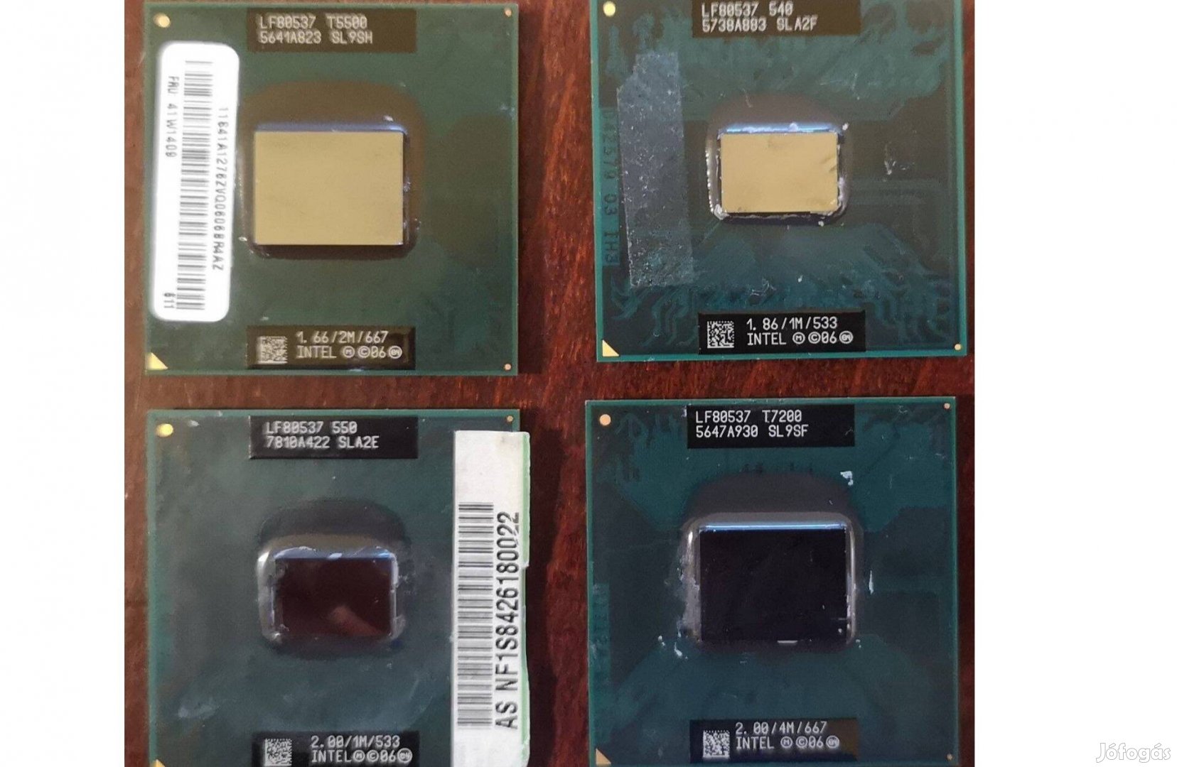 Intel procik eladóak, laptop procik, memória, wifi stb