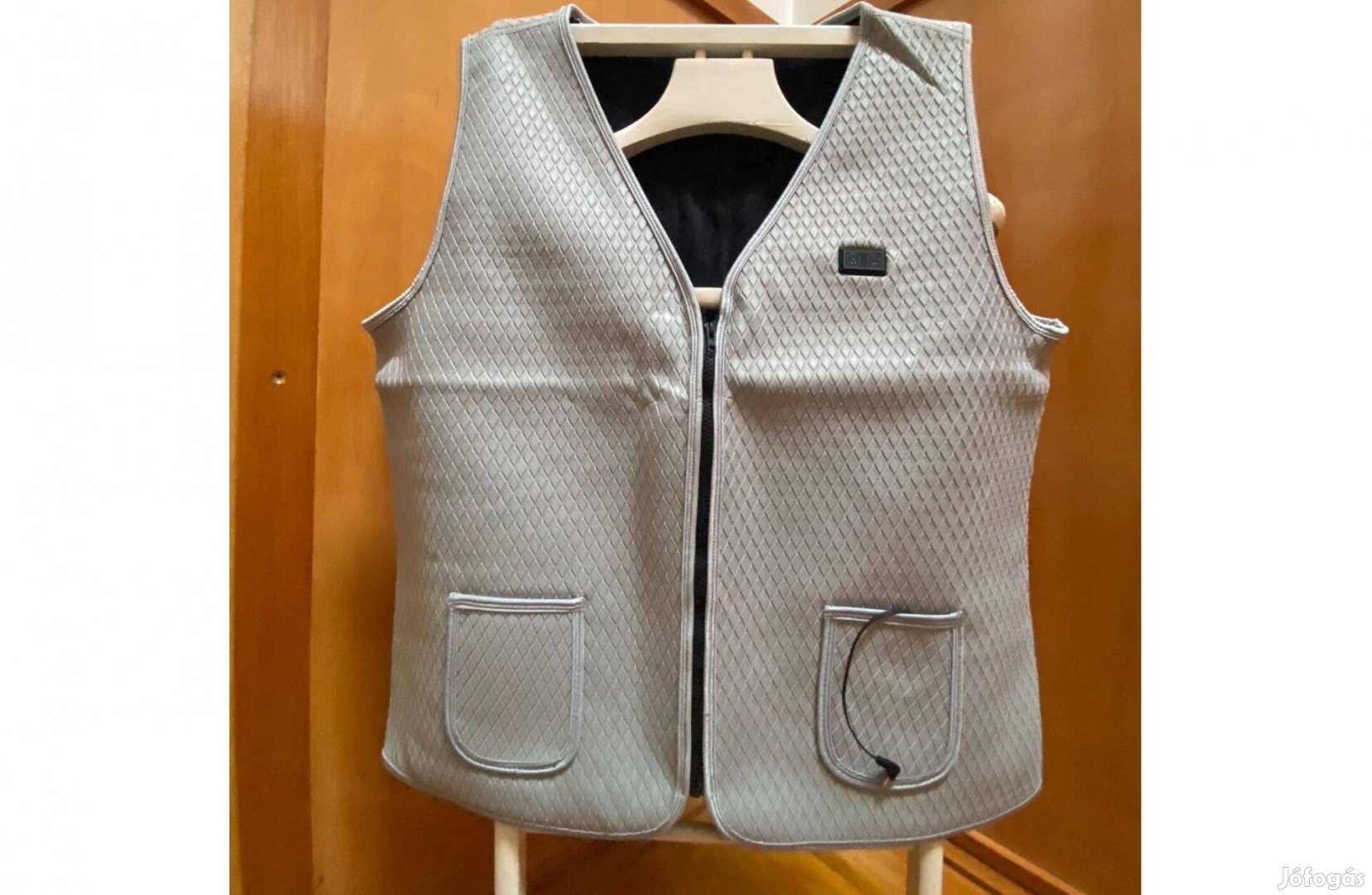 Intelligens Fűthető Mellény Unisex, Szürke, XL. Akku