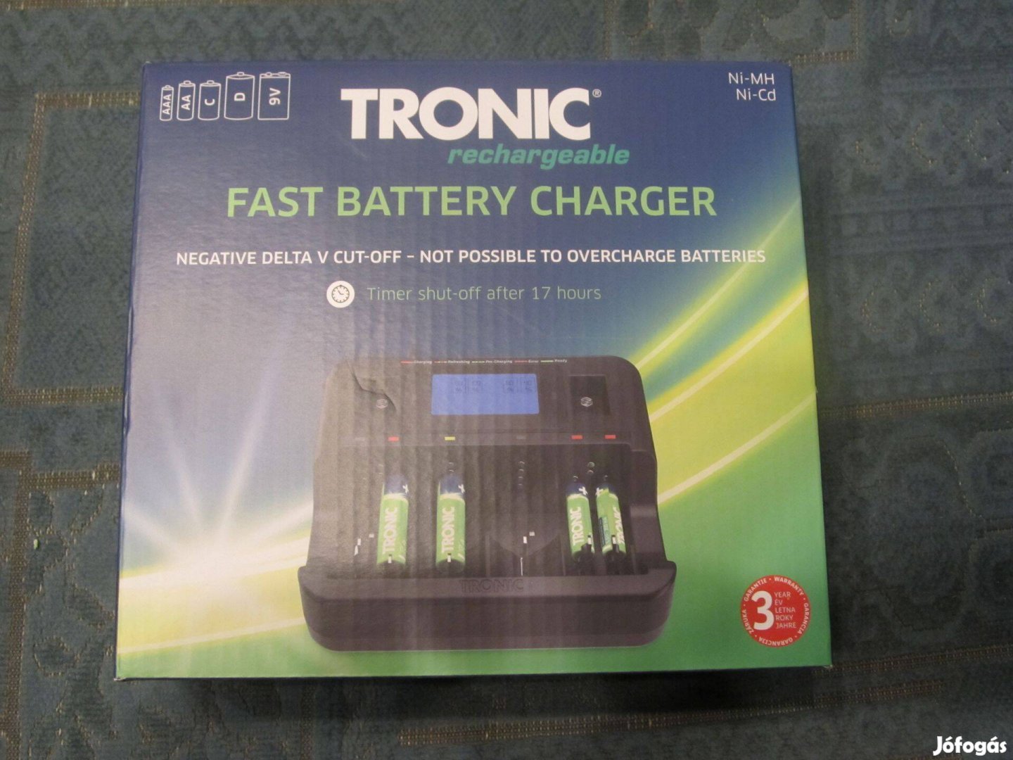 Intelligens akku töltő állomás