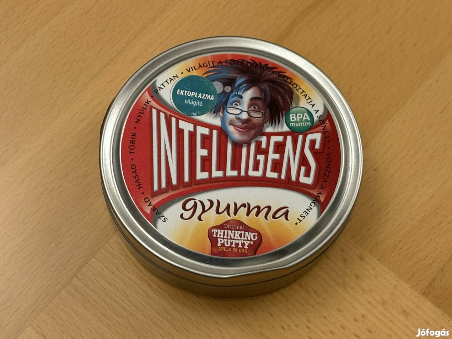 Intelligens gyurma Ektoplazma világító gyurma demo,